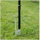Add Poles & Ground Stakes